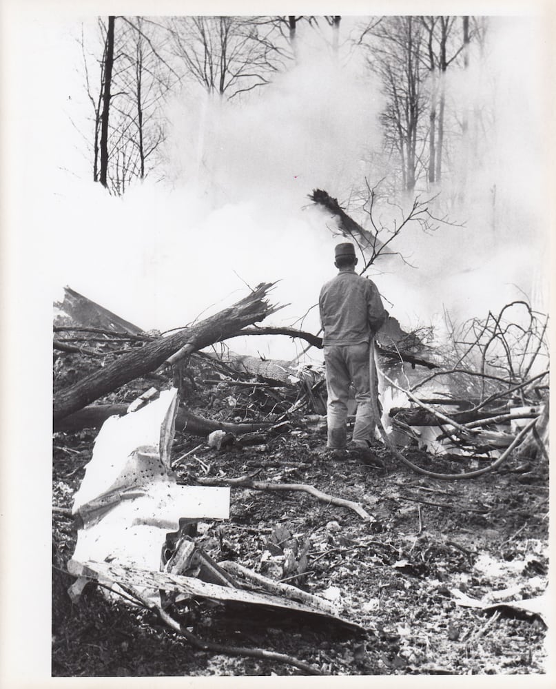 TWA flight crashed into a small private Beechcraft plane on March 9, 1967