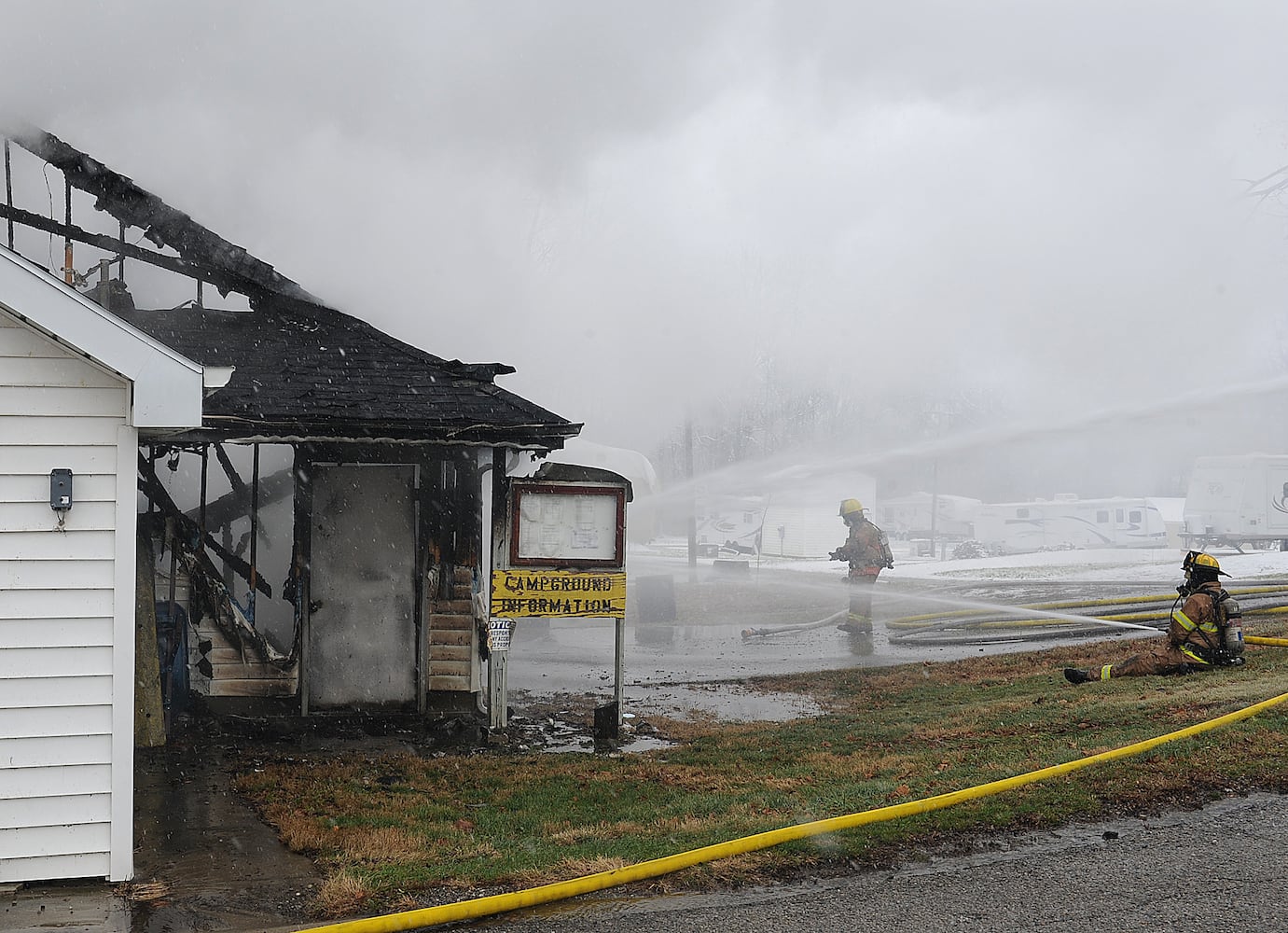 Church Campground Fire