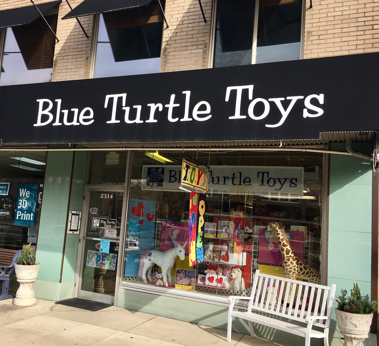 Blue Turtle Toys in Oakwood will close in May 2017 unless owner Carolyn Meyer can find a buyer. LYNN HULSEY/Staff