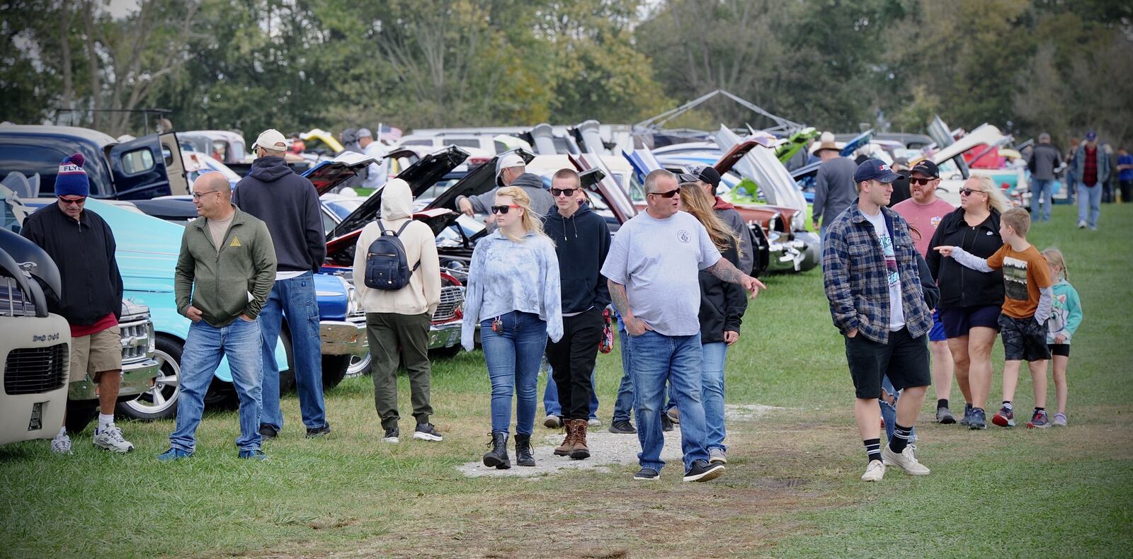 The car show supports updating Clark County’s historic one-room schoolhouse, supplies and period clothing for the students’ living history.