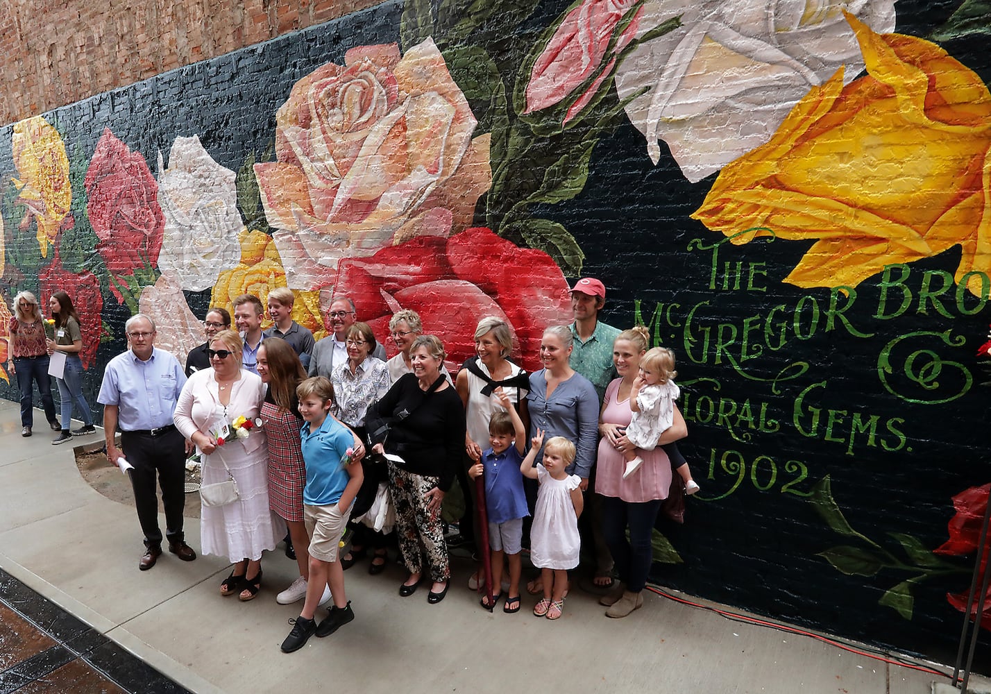 PHOTOS: THE ROSE CITY MURAL