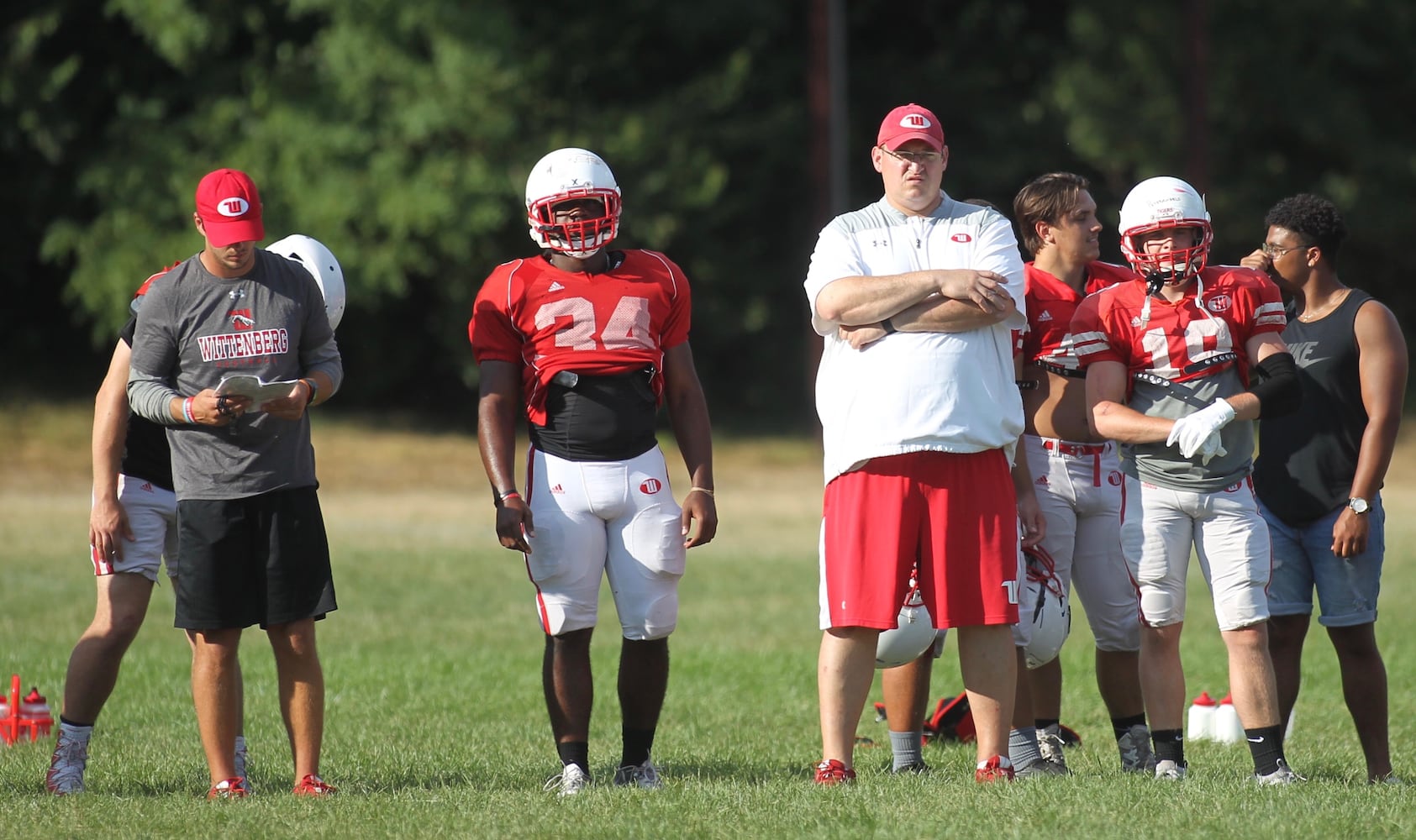 Photos: Wittenberg football preseason practice