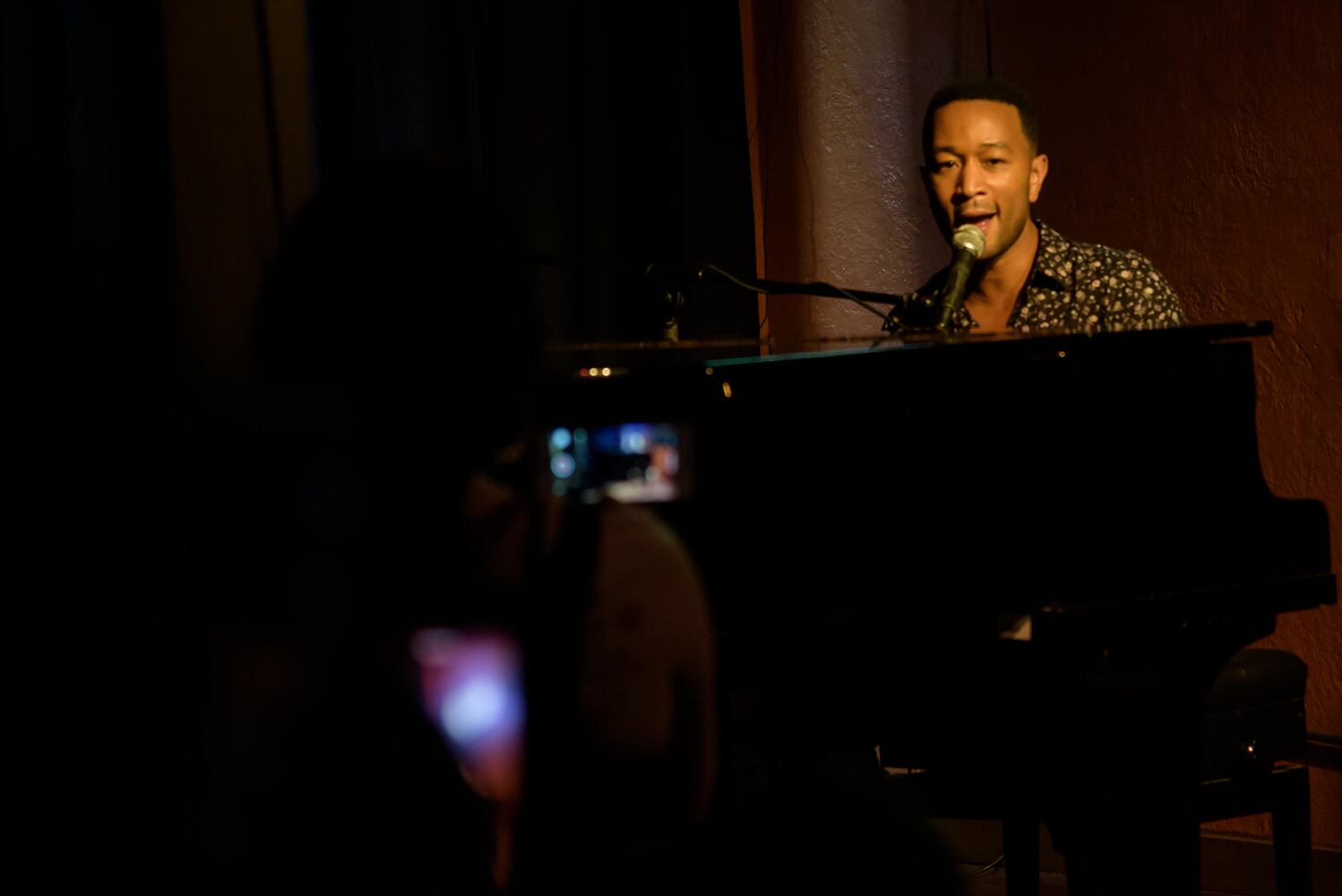 PHOTOS: John Legend visits the Oregon District to show support for the community