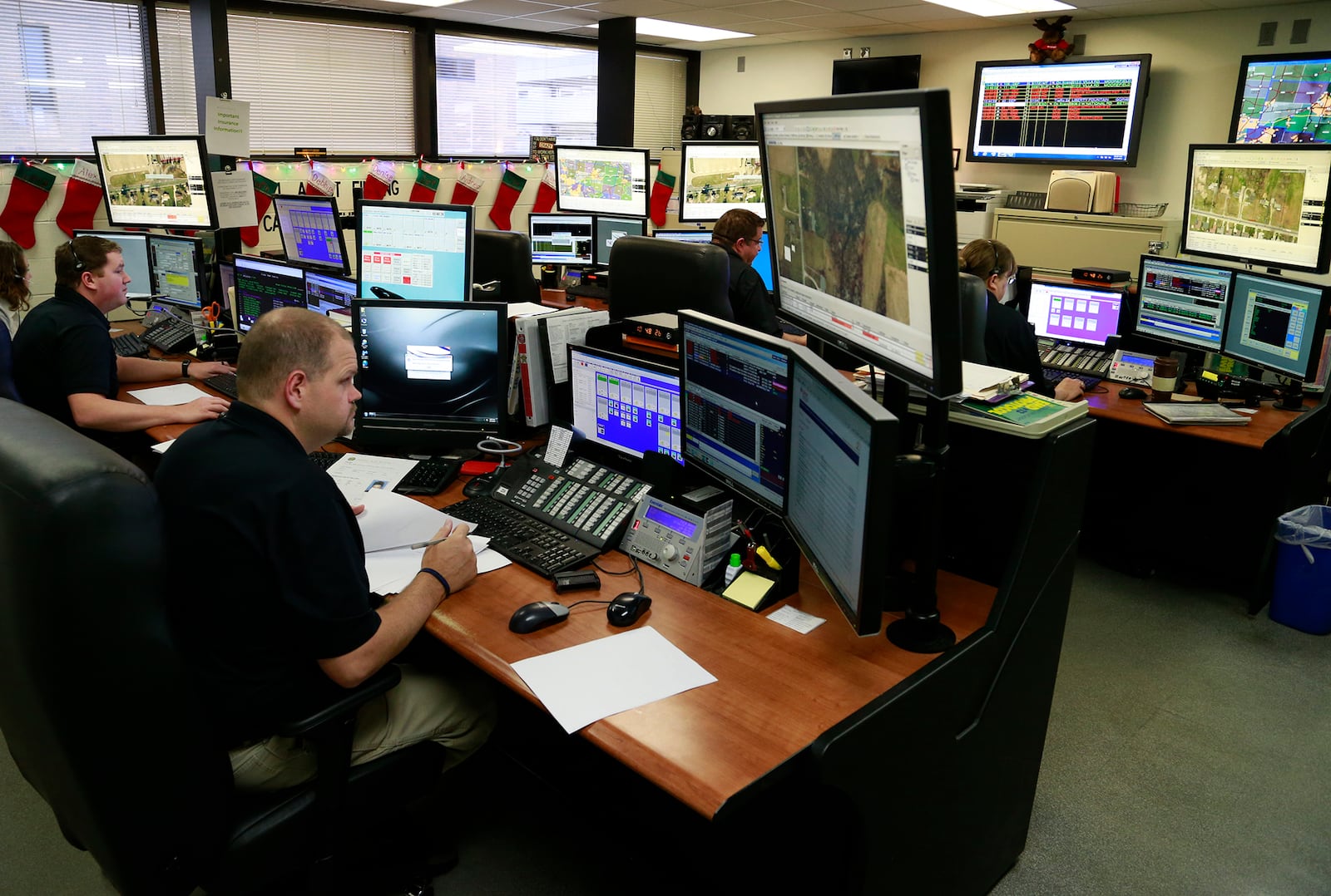 The current Clark County dispatch center. Bill Lackey/Staff