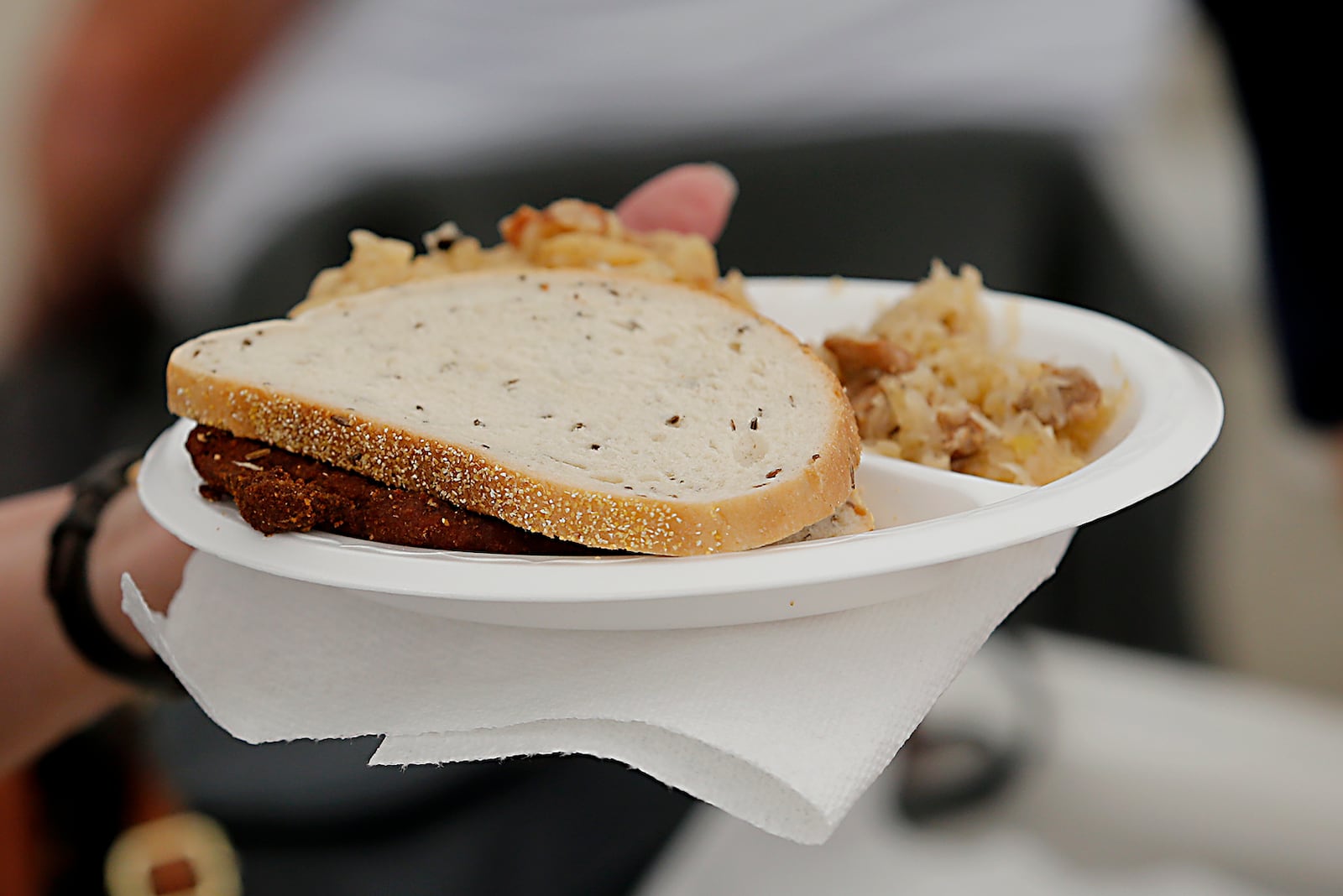 Schnitzel will be among the Germanfest Picnic festival favorites available to go at Germanfest Picnic LITE Aug. 14-16. TOM GILLIAM/CONTRIBUTED