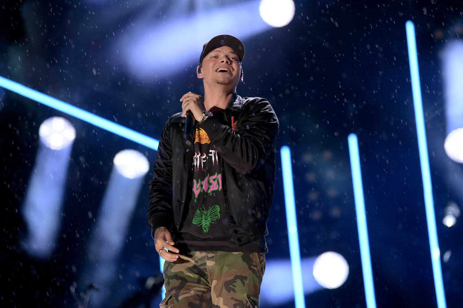 NASHVILLE, TENNESSEE - JUNE 06: (EDITORIAL USE ONLY) Kane Brown performs onstage during day 1 of 2019 CMA Music Festival on June 6, 2019 in Nashville, Tennessee. (Photo by Jason Kempin/Getty Images)