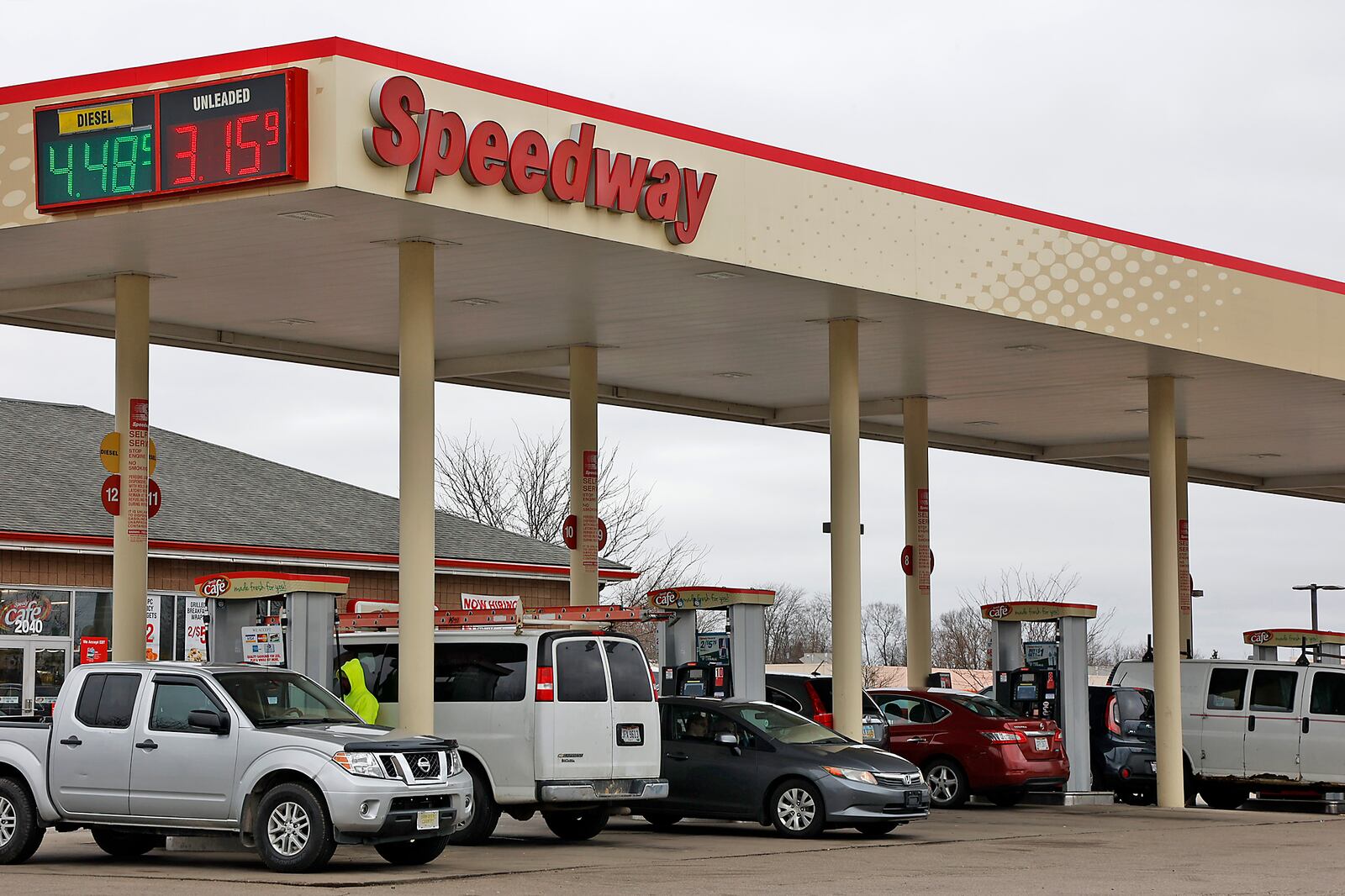 A Speedway gas station on Bechtle Avenue in Springfield. BILL LACKEY/STAFF