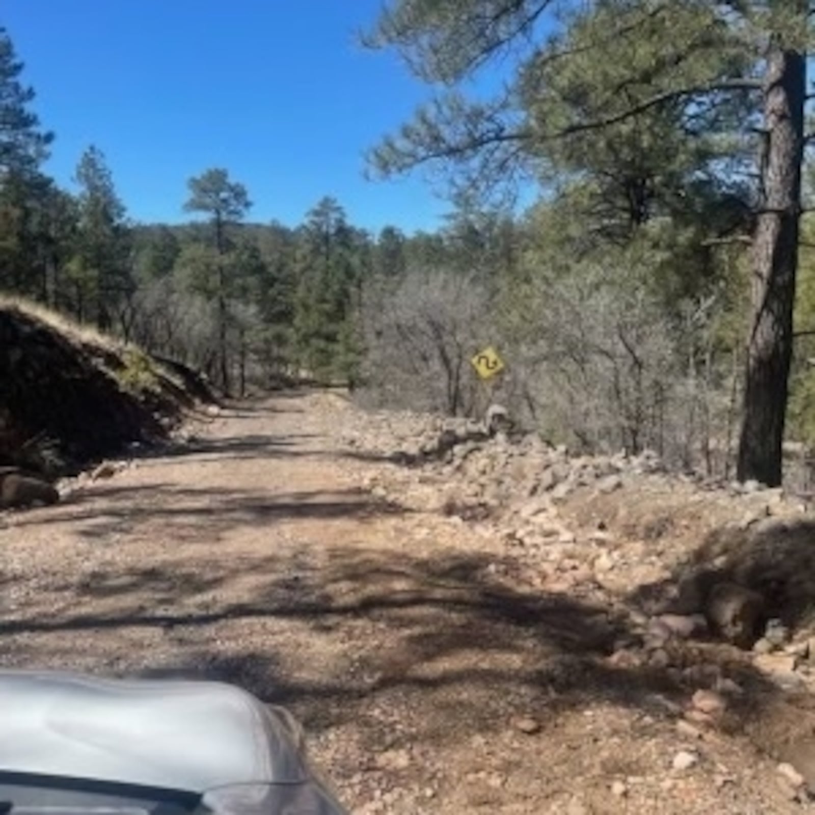 This photo was taken by Robyn Bodine just before she and her friend got stuck on a remote road in the New Mexico wilderness. CONTRIBUTED PHOTO / ROBYN BODINE