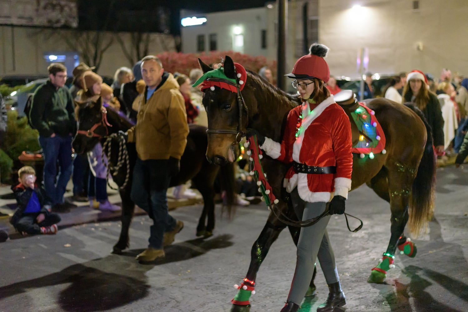 PHOTOS: 2024 Downtown Piqua Holiday Horse Parade