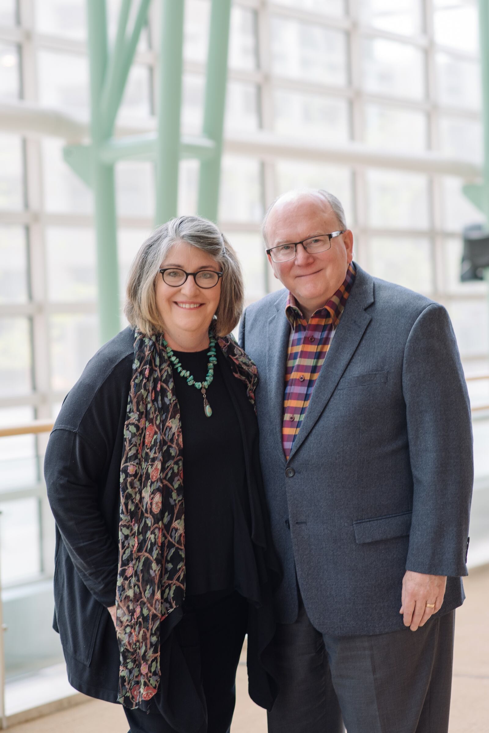 Dayton Opera Artistic Director Kathleen Clawson and "Finding Right" Artistic Advisor Thomas Bankston. CONTRIBUTED