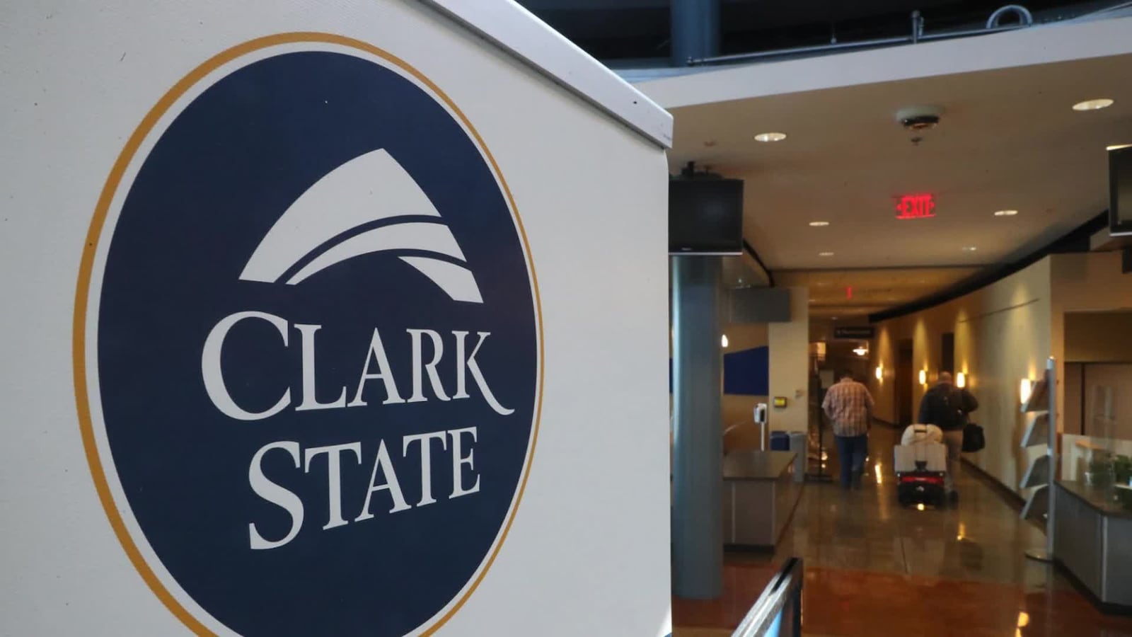 Clark State College, like most colleges, saw a decline in student enrollment from spring 2020 to spring 2021 due to the coronavirus pandemic. BILL LACKEY/STAFF