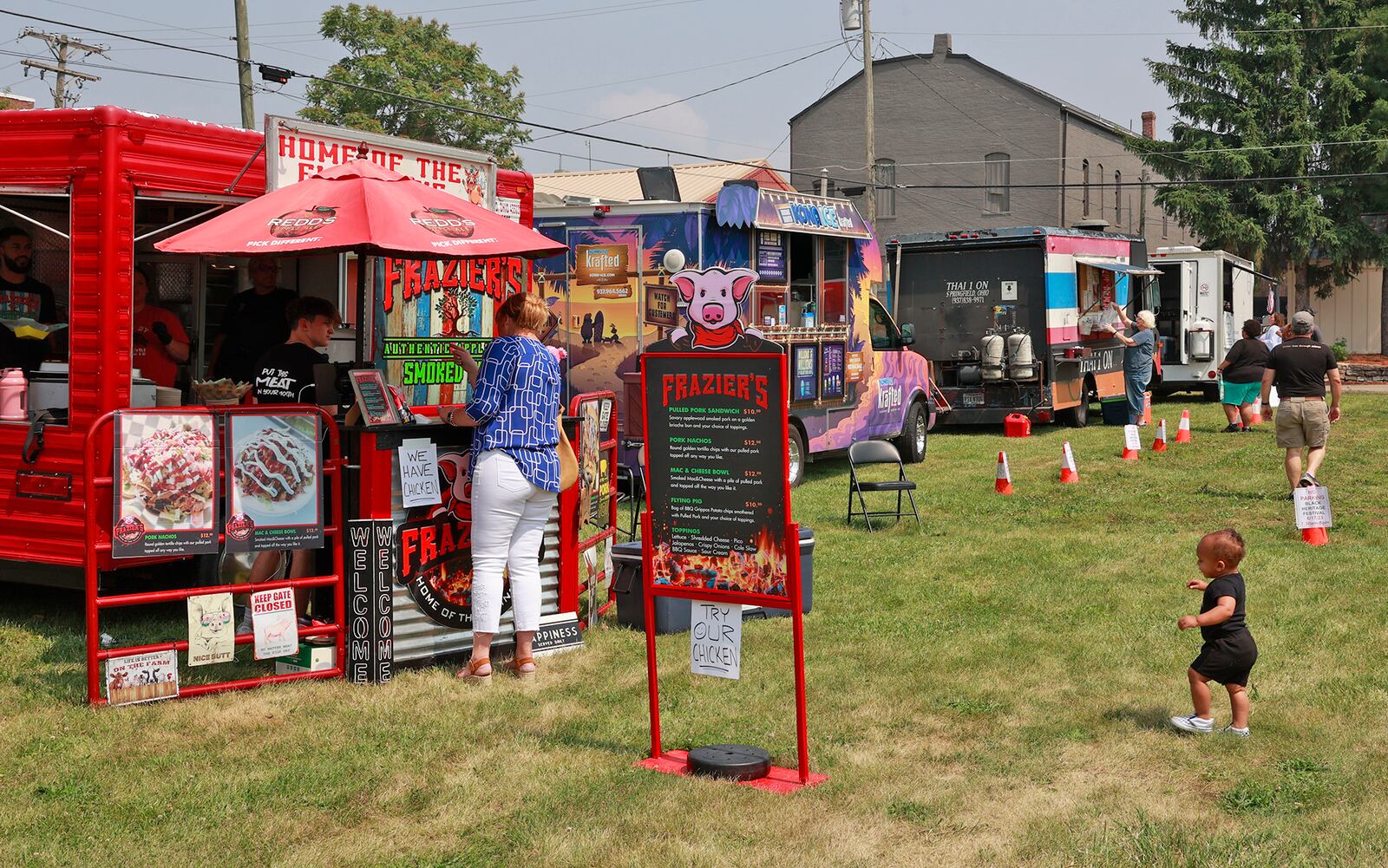 Urbana held their second annual Black Heritage Festival Saturday, June 17, 2023 along Market Street. The festival was created to bring the community together to learn, share and celebrate Urbana's black families throughout the history of the town. This year's festival featured vendors, live music, historic tours and food trucks. BILL LACKEY/STAFF