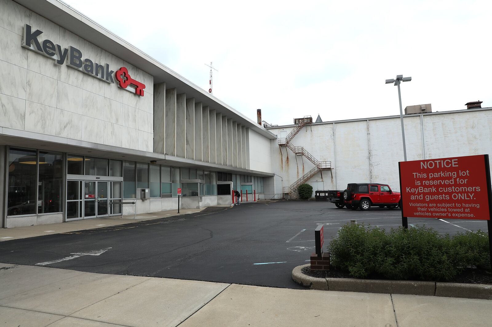 Today, the theater is long gone and the spot is now used as the Key Bank parking lot. Bill Lackey/Staff