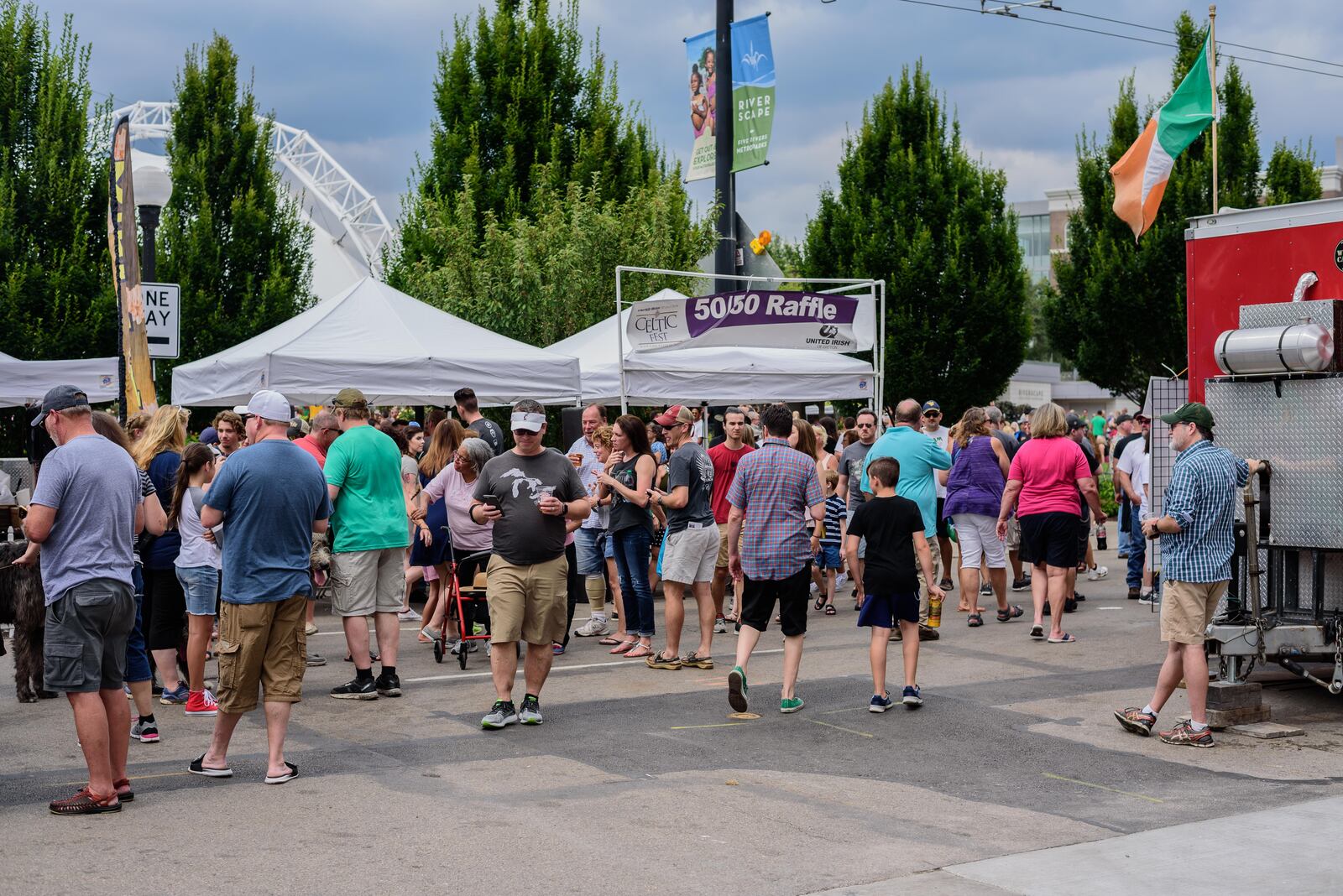 Dayton Celtic Fest was held on July 27-29, 2018 in downtown Dayton. Celtic music and dance, beer and food are the stars of one of Dayton's signature festivals of summer. TOM GILLIAM / CONTRIBUTING PHOTOGRAPHER