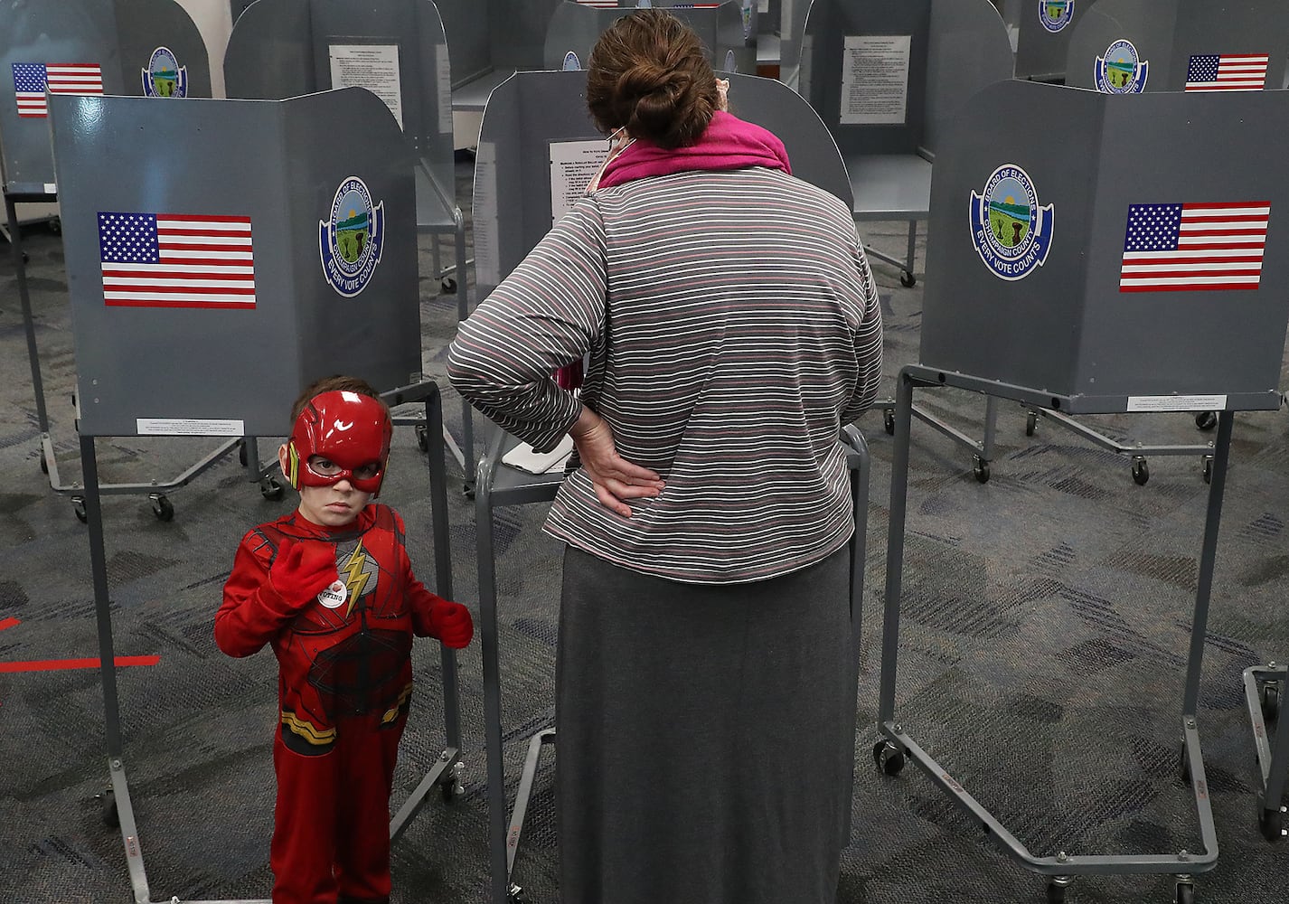 Voters turn out for Election