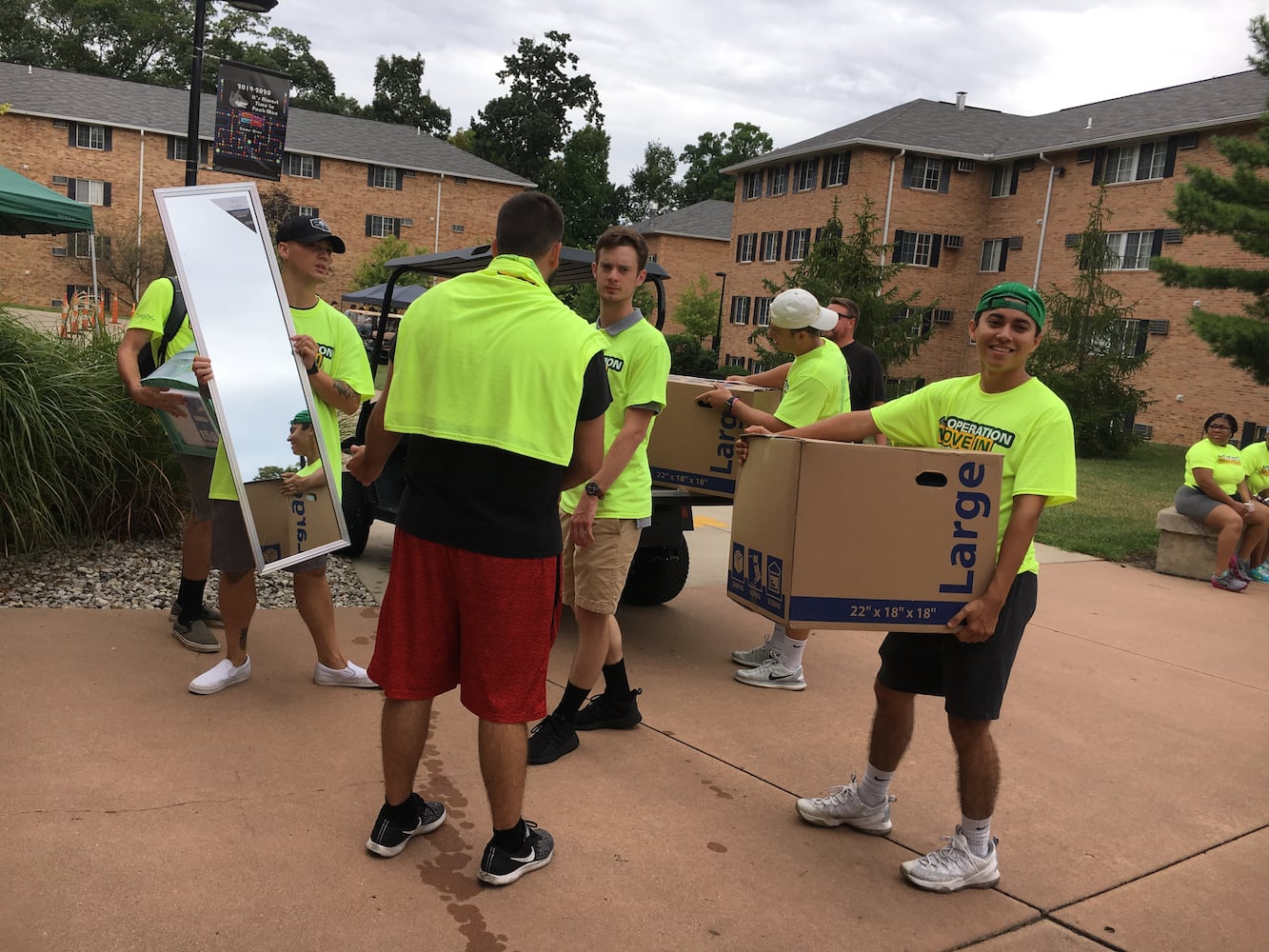 PHOTOS: 900 WSU freshmen move to campus for first time