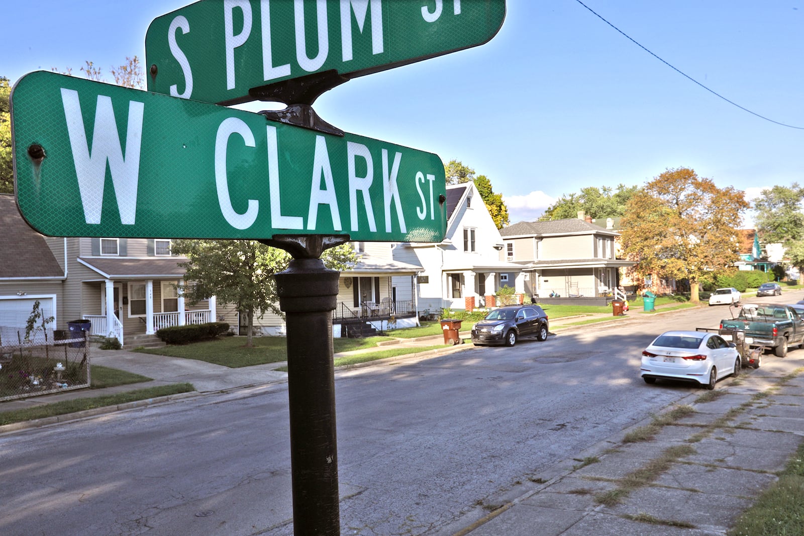 West Clark Street between Plum Street and Wittenberg Avenue will soon share the name of longtime former resident Youlish Rhodes Sr. BILL LACKEY/STAFF