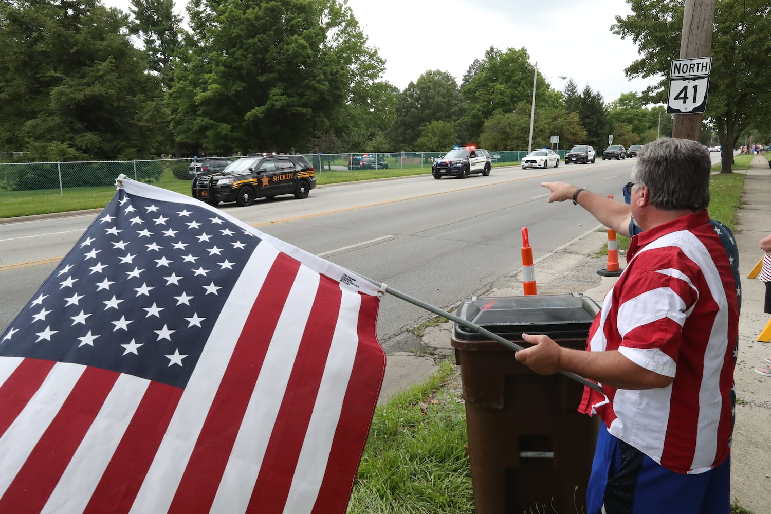 Funeral for Deputy Matthew Yates