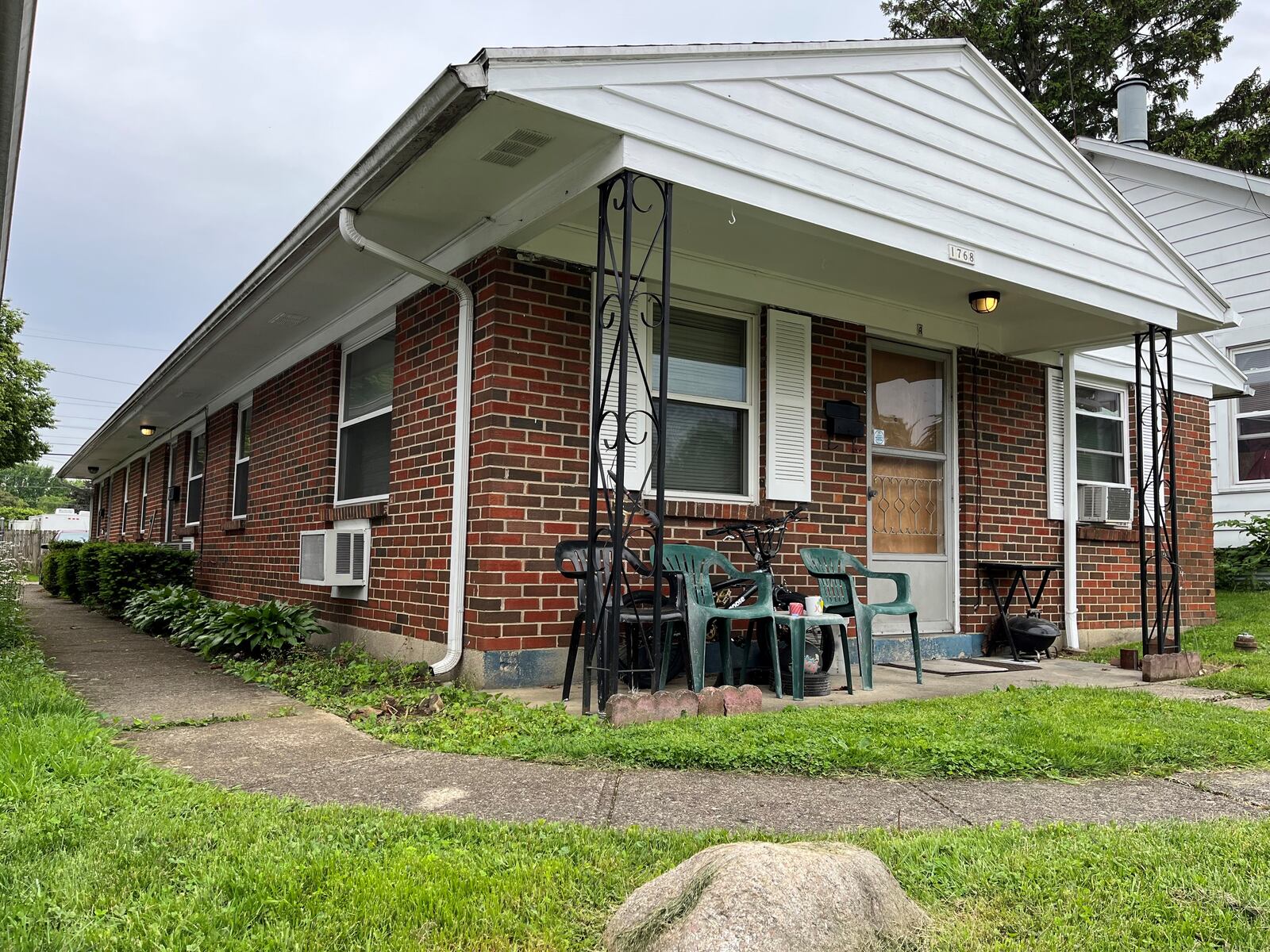 An apartment building in East Dayton where Nicholas Rossi used to live. In 2008, a Sinclair Community College student accused Rossi of unwanted sexual contact at this address. CORNELIUS FROLIK / STAFF