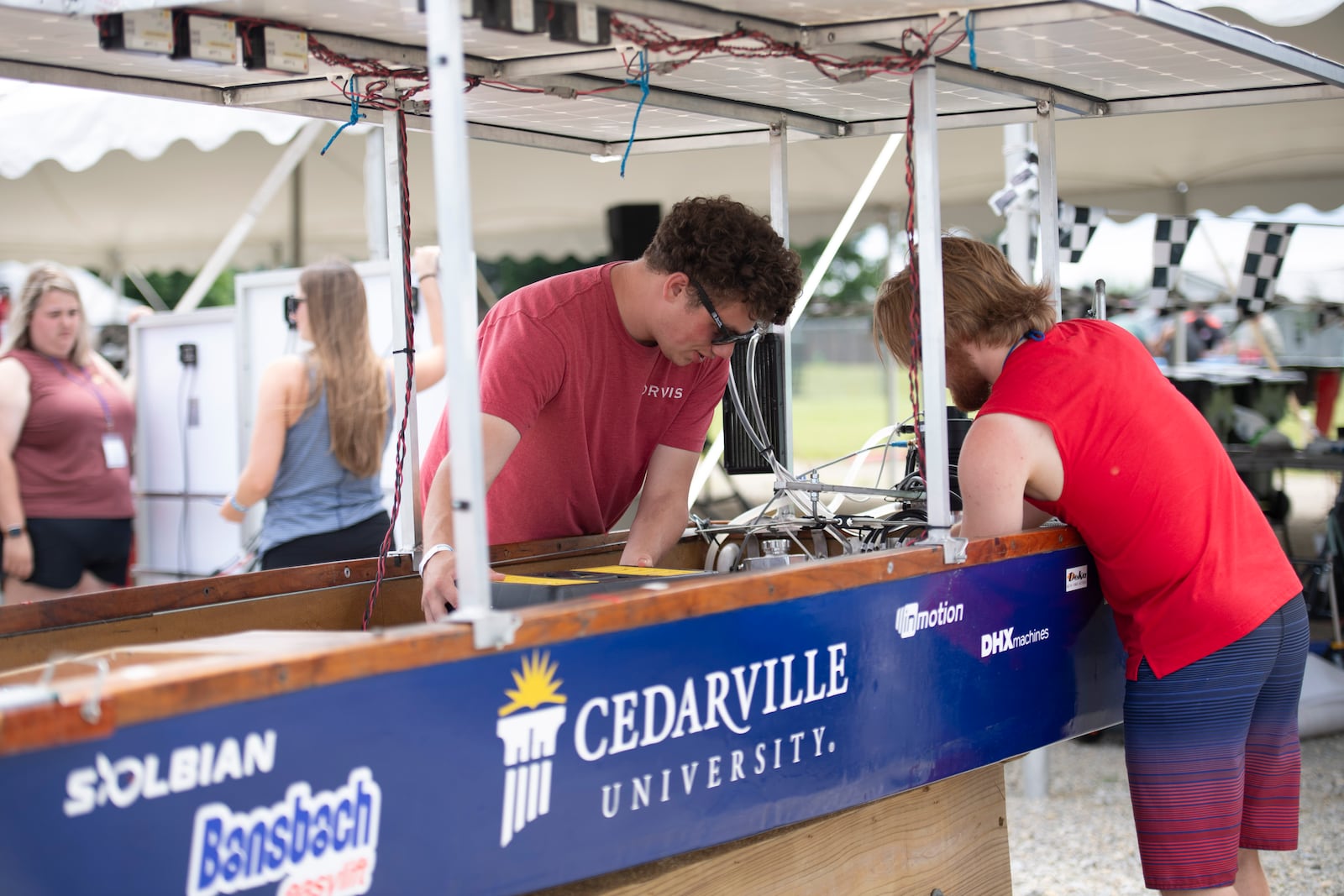 Cedarville University won the 30th annual World Solar Splash competition on June 9. Contributed/Photo by Scott Huck, Cedarville University