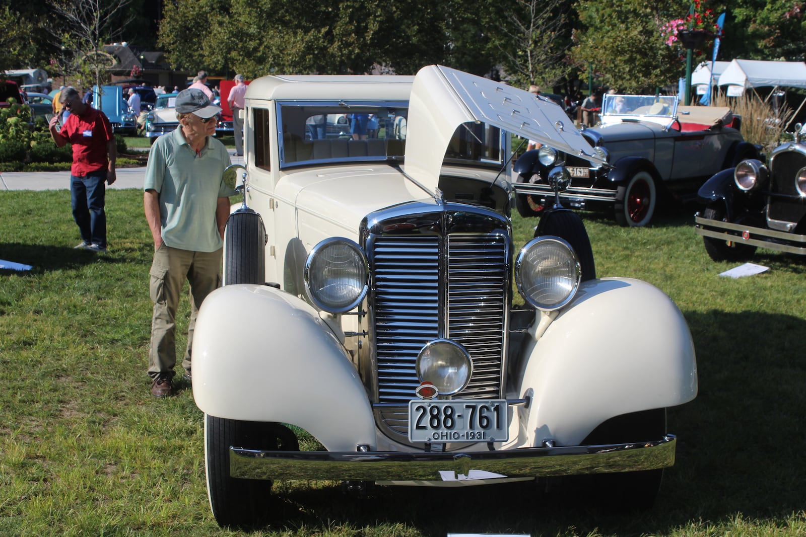 The 15th Dayton Concours d’Elegance at Carillon Park on Sunday had about 180 classic and antique automobiles on display. CORNELIUS FROLIK / STAFF