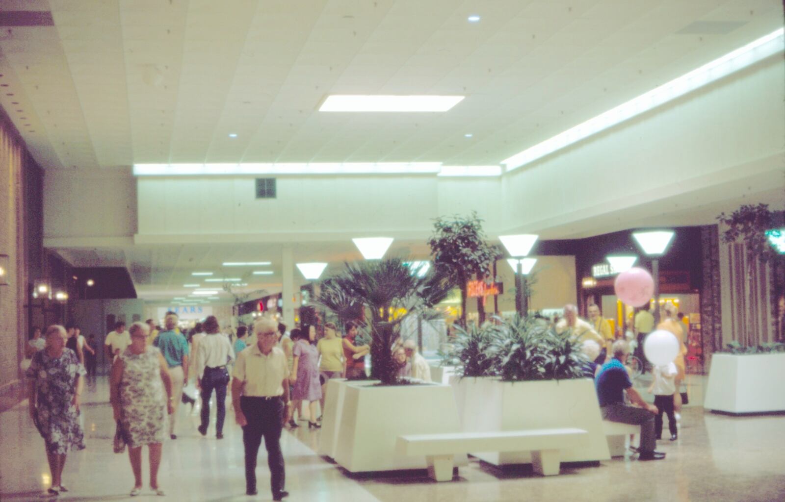 The early days of the Upper Valley Mall.  Photo courtesy of Clark County Historical Society