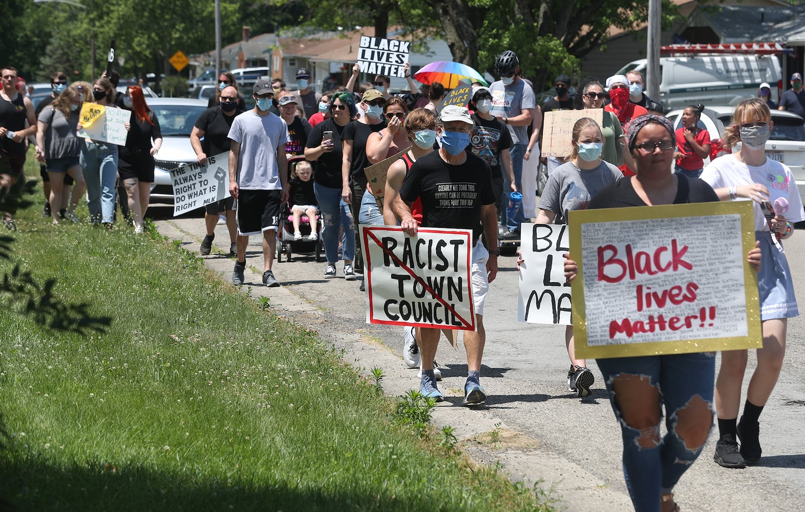 PHOTOS: Black Lives Matter March In New Carlisle