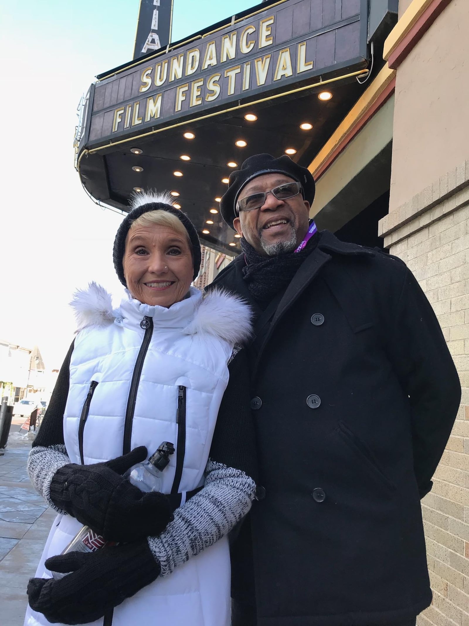 Washington Twp. resident Robert "Bobby" Allen  with his wife, Carolyn, at the Sundance Film Festival. Mr. Allen appears in Julia Reichert and Steven Bognar's "American Factory.” CONTRIBUTED