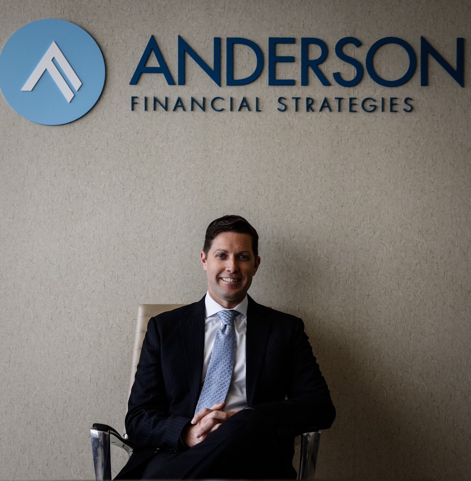 Shon Anderson C.F.P. & C.F.A. is the President & Chief Wealth Strategist for Anderson Financial Strategies. JIM NOELKER/STAFF