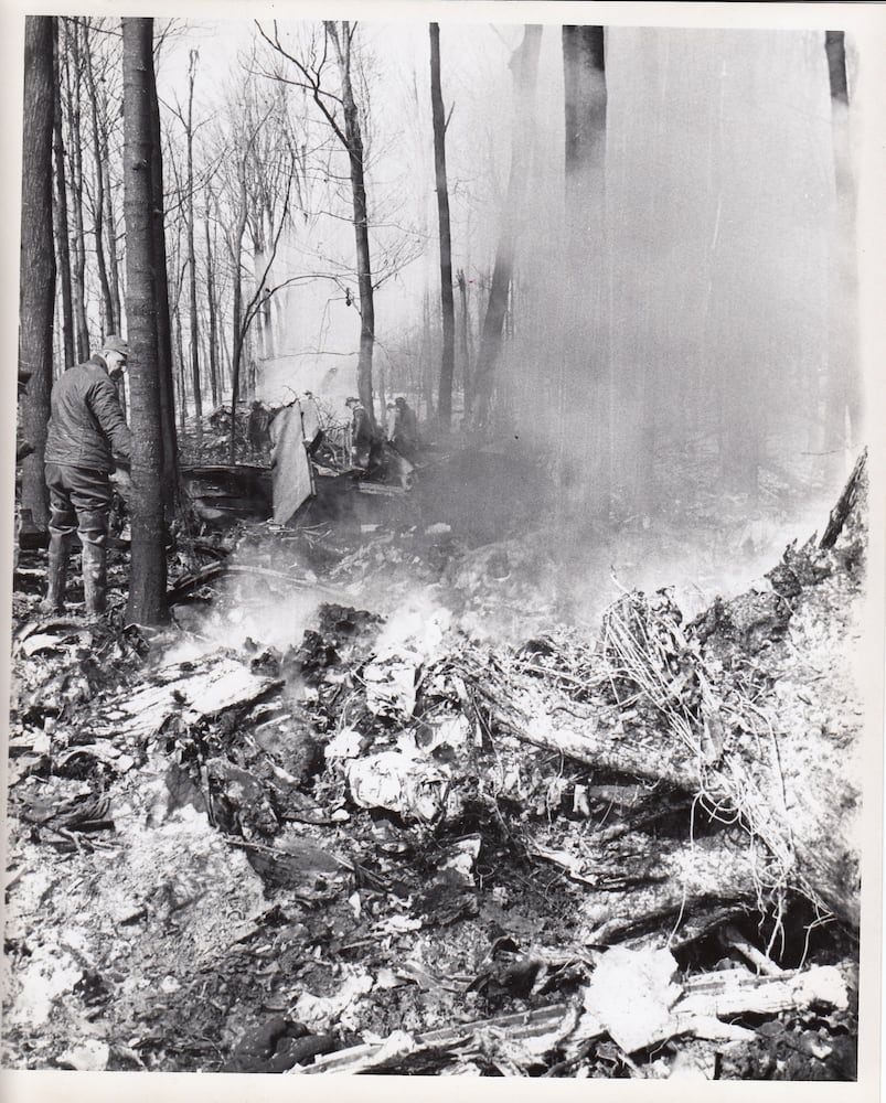 TWA flight crashed into a small private Beechcraft plane on March 9, 1967