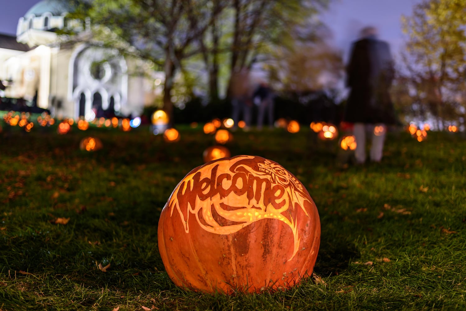 PHOTOS: The 30th annual Stoddard Avenue Pumpkin Glow