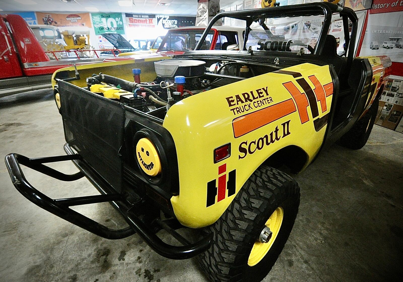 A International Scout factory racing vehicle that ran in the Baja 1000. MARSHALL GORBY\STAFF