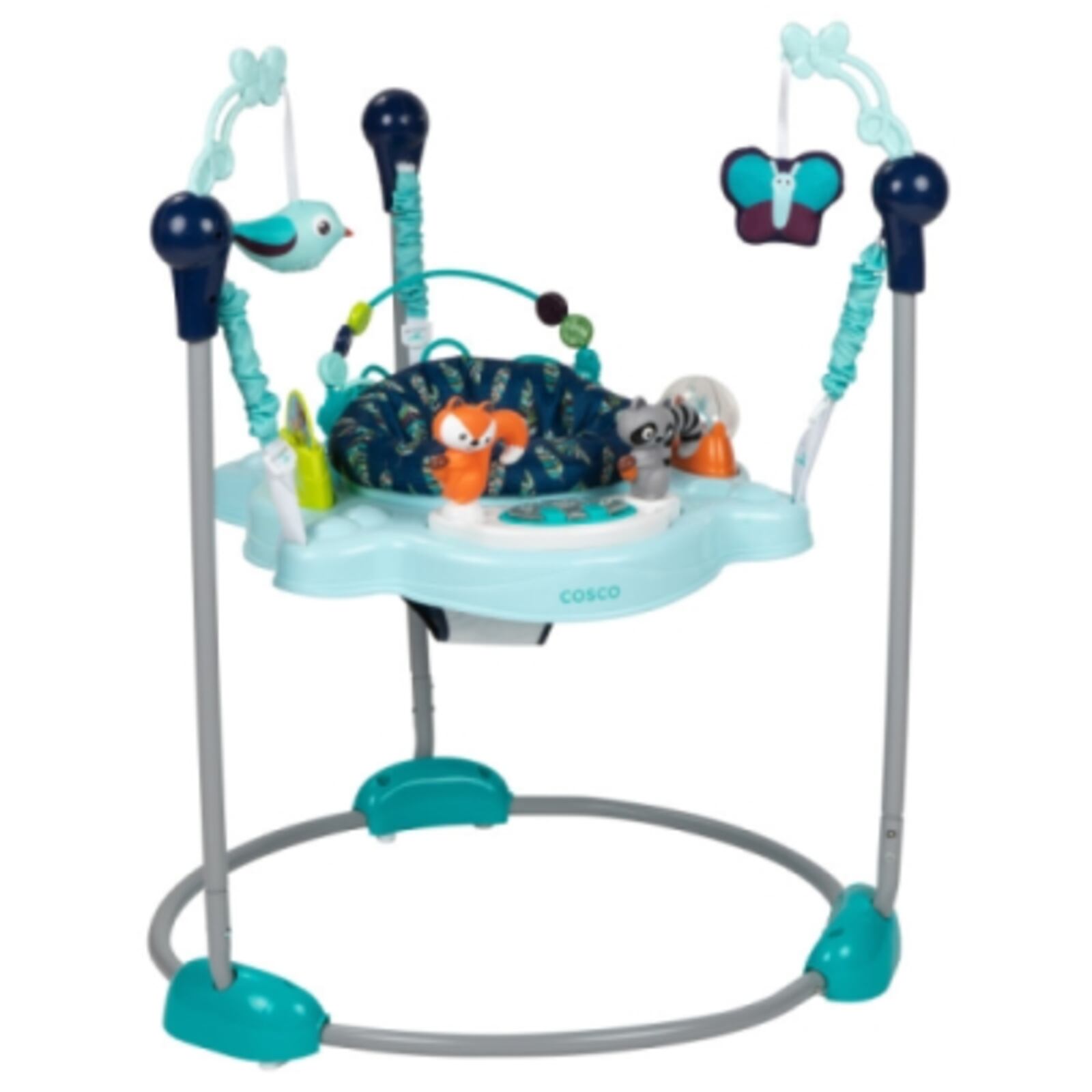 The Cosco Jump, Spin & Play activity center sold exclusively at Walmart is under recall because the straps can detach or break while a child is in the activity center.