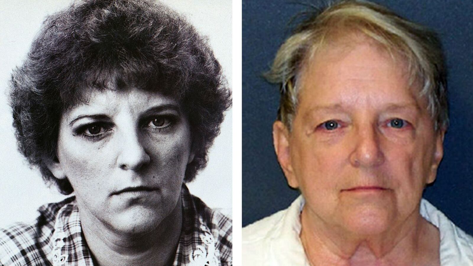 Convicted child killer Genene Jones, pictured in undated photos from law enforcement, pleaded guilty Thursday, Jan. 16, 2020, to the 1981 murder of 11-month-old Joshua Sawyer in San Antonio. The former pediatric nurse, who is suspected of killing up to 60 children during her career, has been in prison since a 1984 murder conviction in a similar case. She received a life sentence in Sawyer's killing.