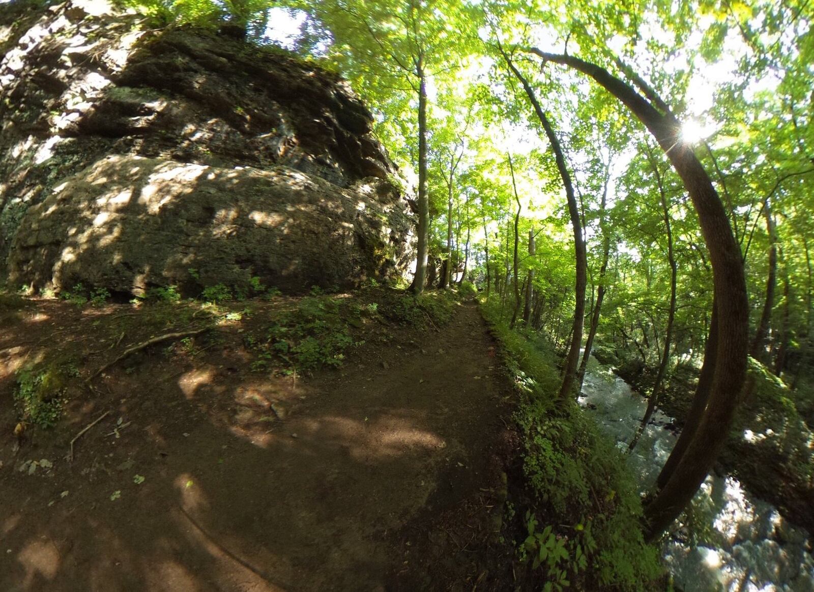 A view of Clifton Gorge State Nature Preserve from a 360-degree camera. FILE