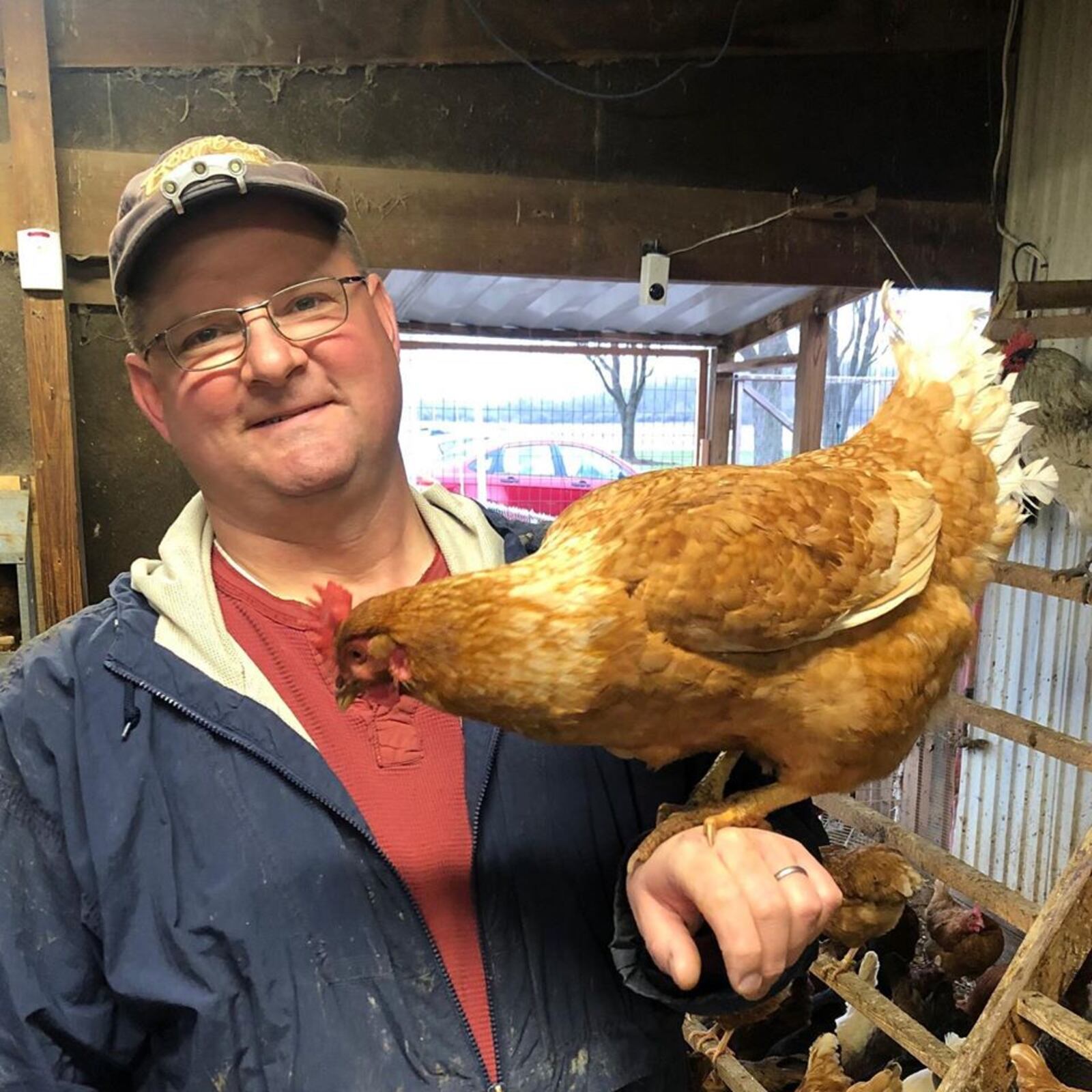 John and Andrea Hancock  own Happy Wife Arces farm near Fairborn and Enon.