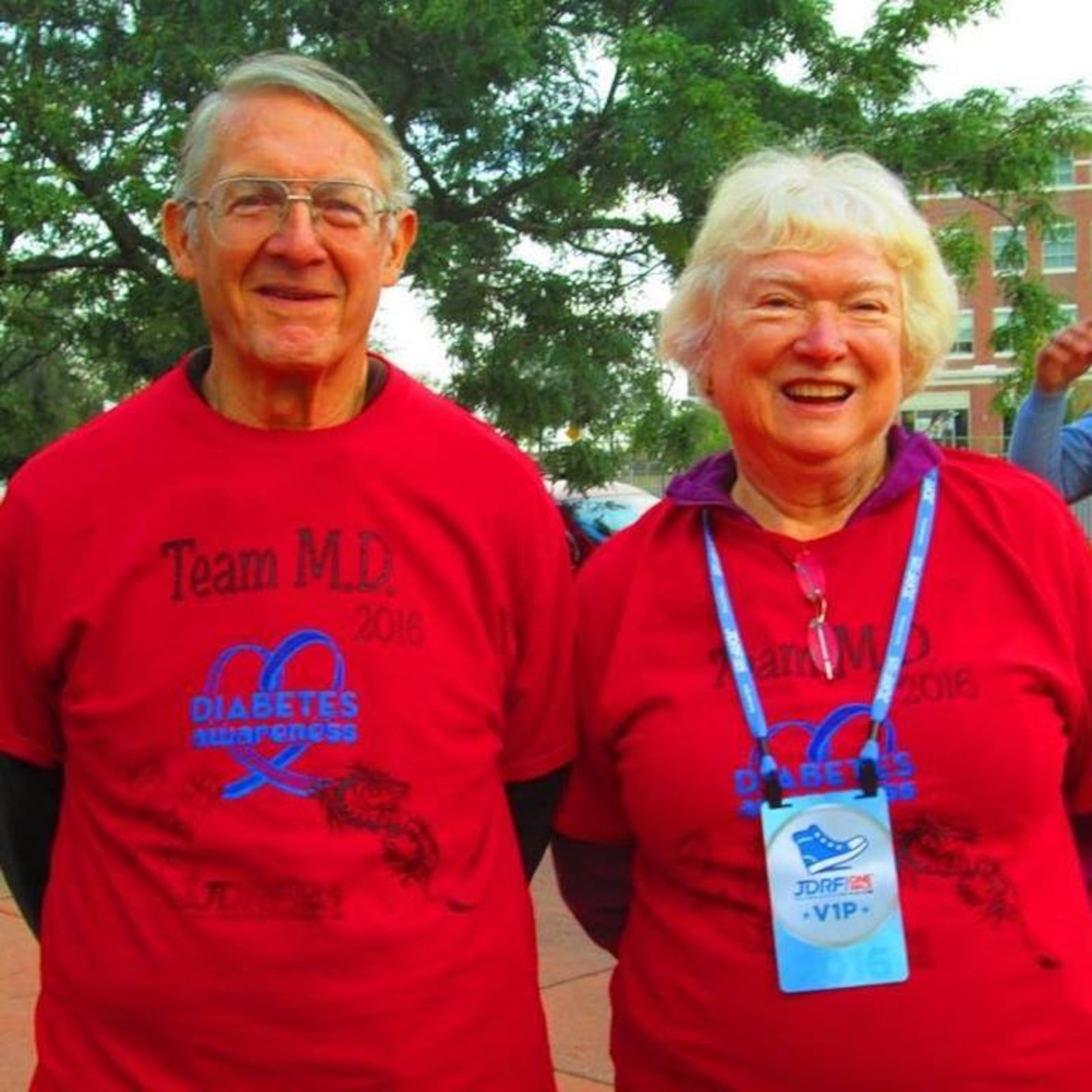 Tim Patterson and his wife Sharon Rafferty Patterson, the niece of Barbara and George Bush.