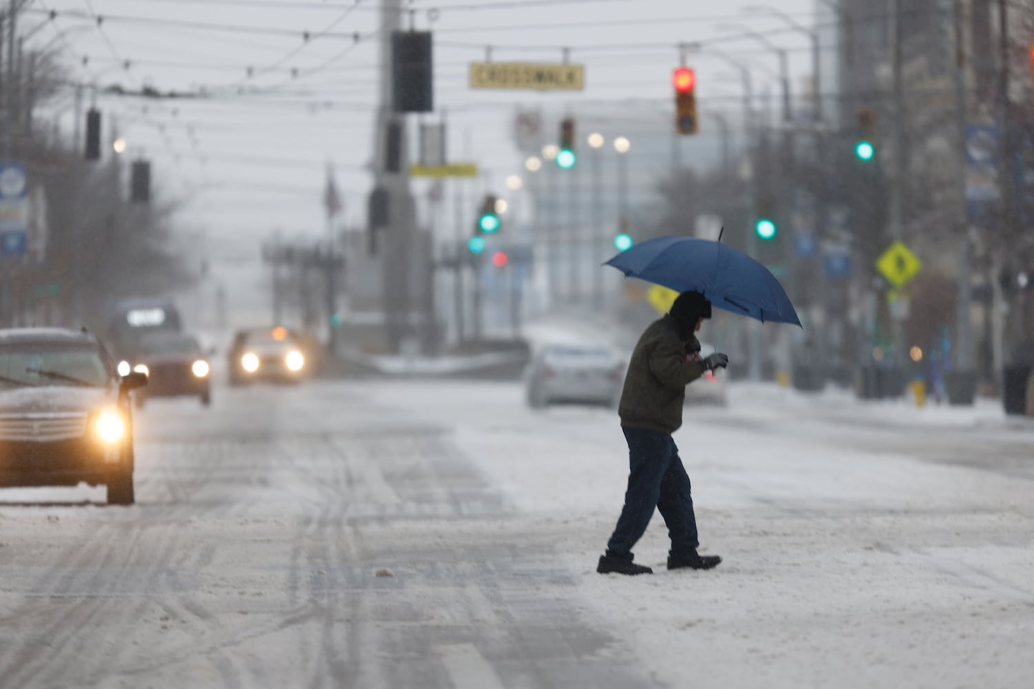 PHOTOS: Winter storm hits Miami Valley