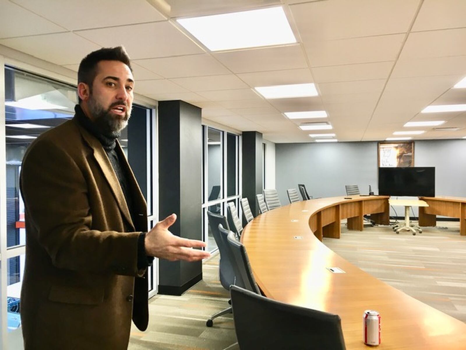 Steve VanGorder, in a conference room at his Beavercreek dealership. THOMAS GNAU/STAFF