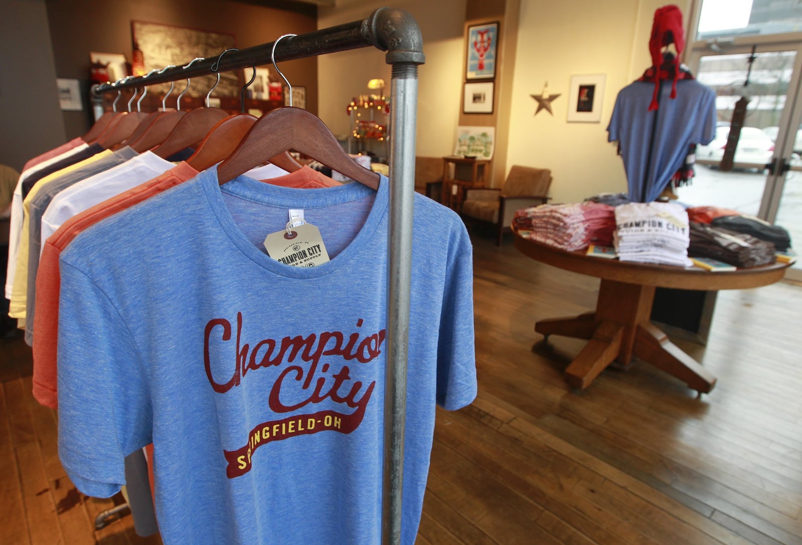 Champion City Guide and Supply, 137 E. Main St., in Springfield, also houses a visitor center for the Convention Visitors Bureau. The bureau now faces budget cuts. Staff photo