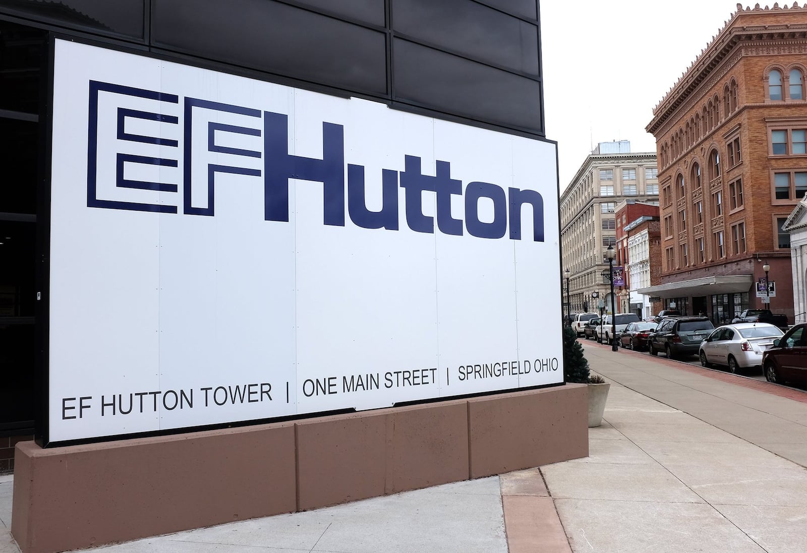 EF Hutton Tower in downtown Springfield. Bill Lackey/Staff