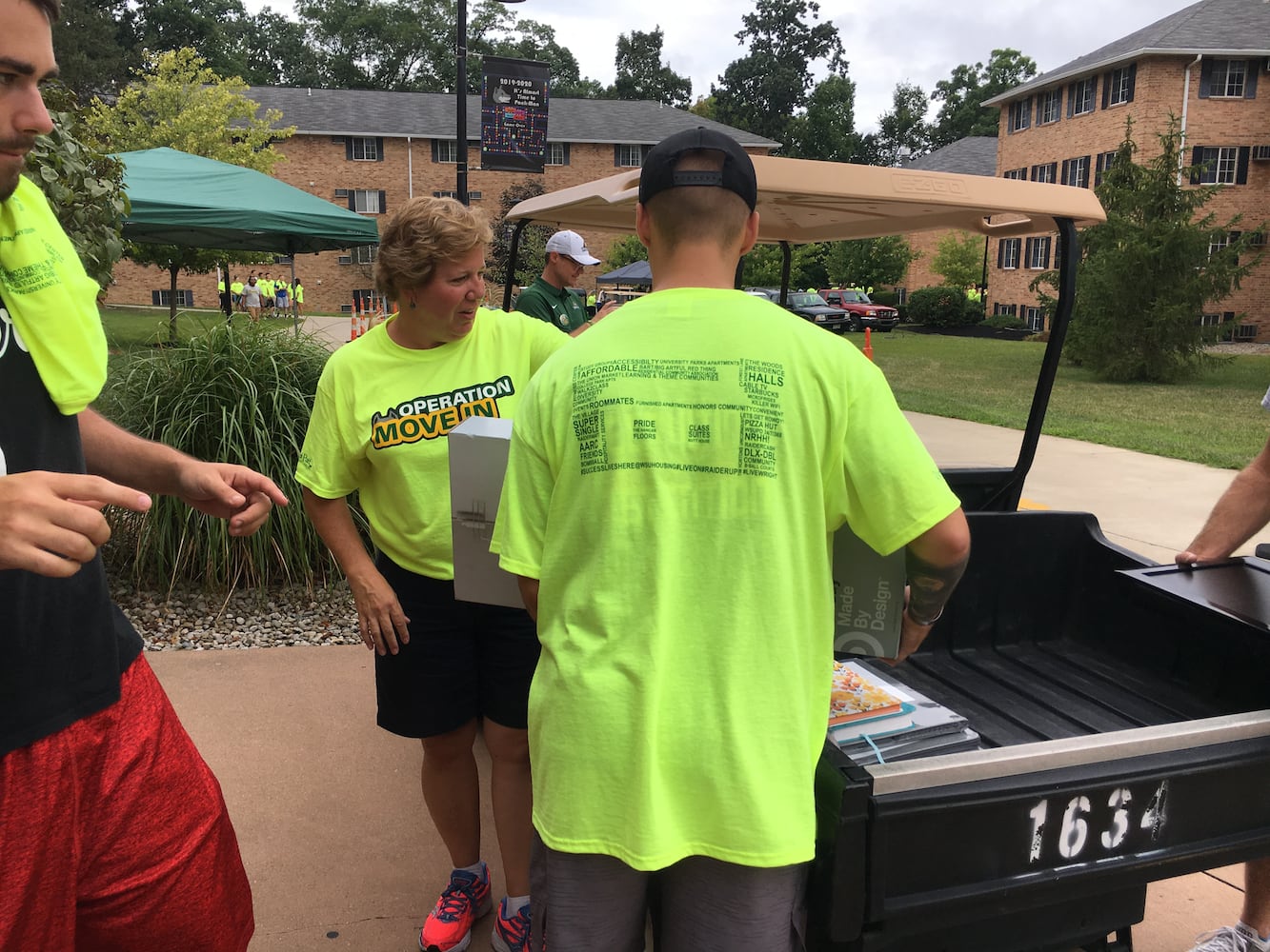 PHOTOS: 900 WSU freshmen move to campus for first time