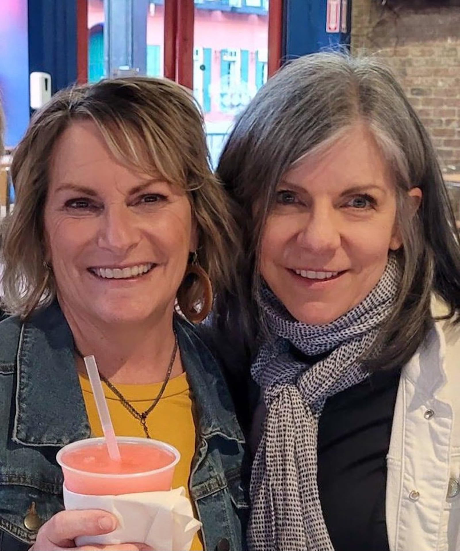 Kim Bramlage, left, with her best friend Kay Fuhrman. They met more than 30 years ago while both worked at Dayton Power and Light and became fast friends. Bramlage bought Fuhrman's parents' house in Forest Ridge in 2021. CONTRIBUTED