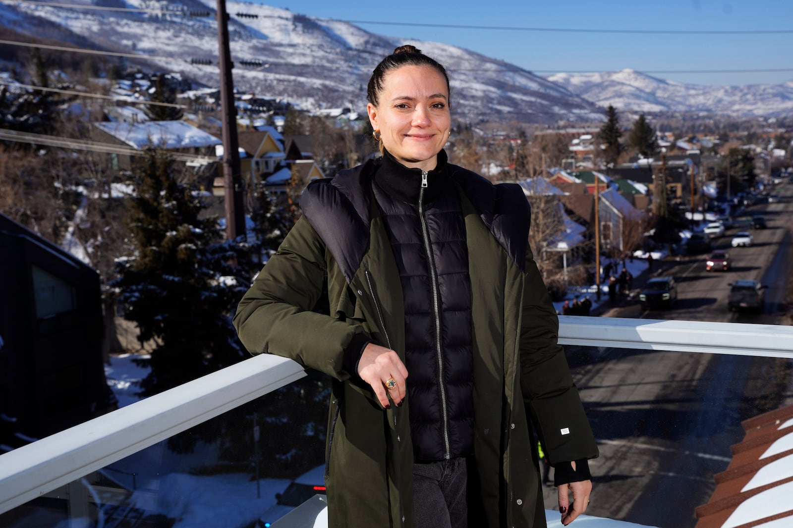 Director Charlotte Kaufman poses for a portrait to promote the film "The Alabama Solution" during the Sundance Film Festival on Monday, Jan. 27, 2025, in Park City, Utah. (Photo by Charles Sykes/Invision/AP)