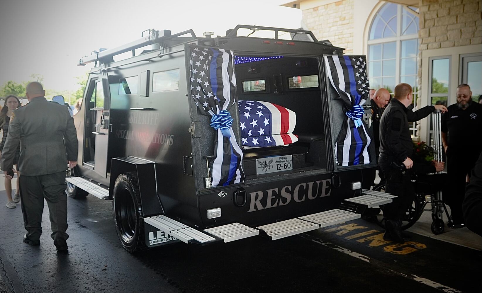 Funeral for Deputy Matthew Yates