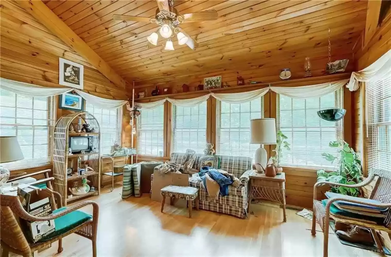 PHOTOS: Custom log-cabin style home listed near New Carlisle