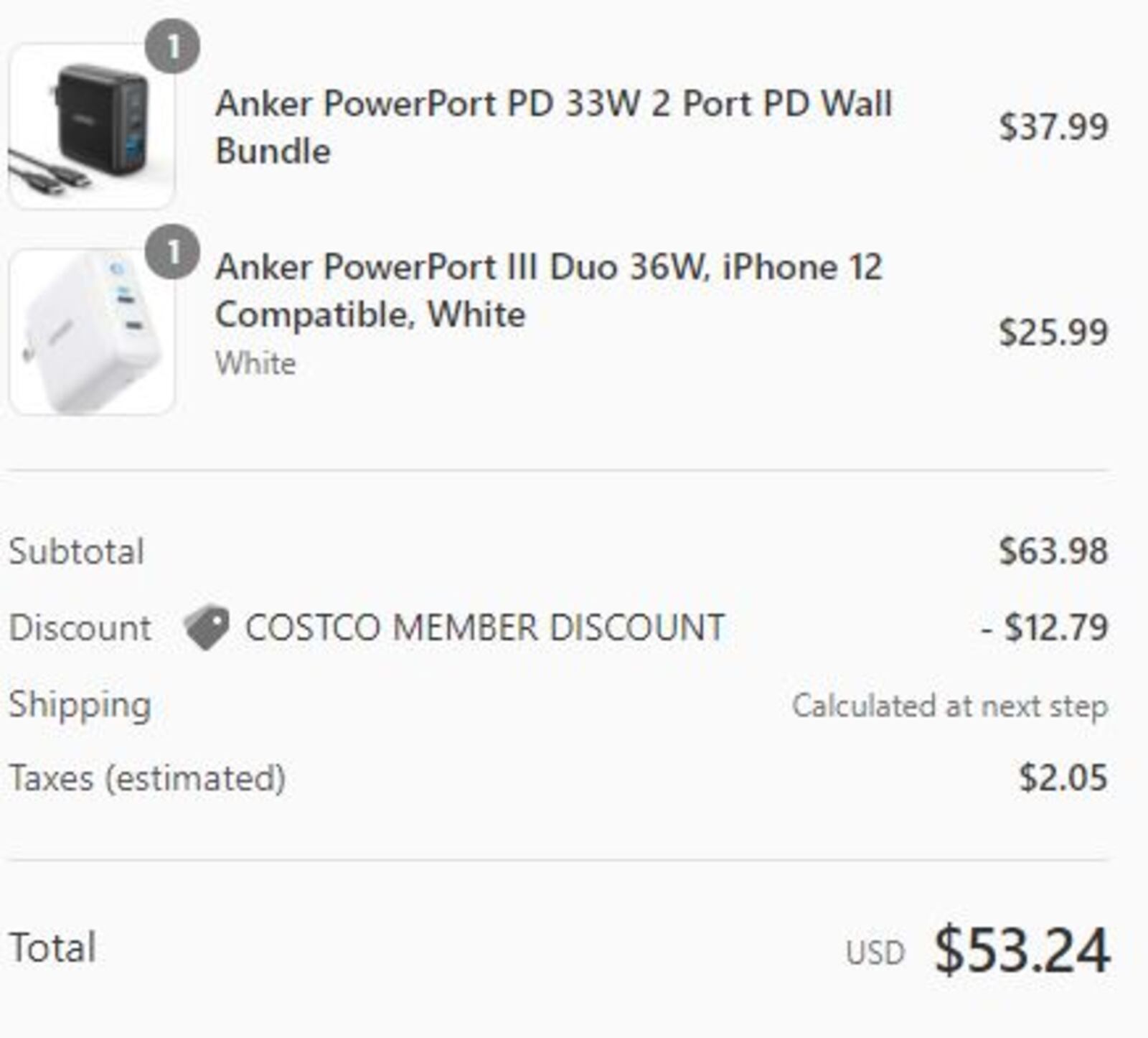 Screenshot via Costco.anker.com