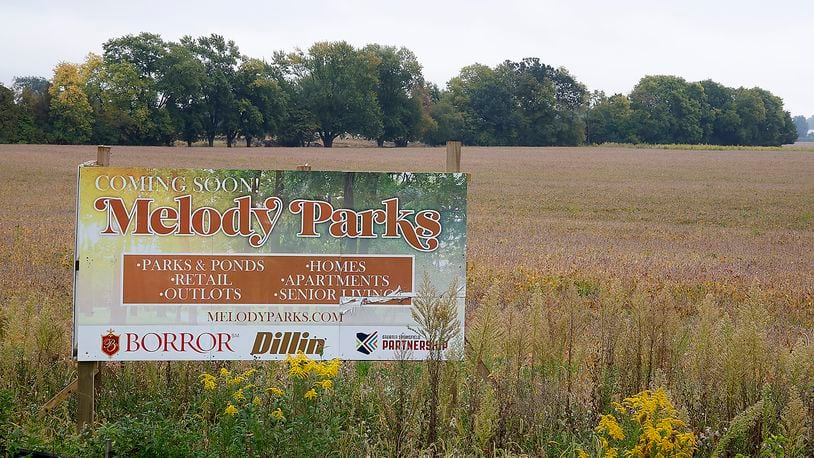 The Melody Parks site along East National Road in Clark County Thursday, Sept. 29, 2023. BILL LACKEY/STAFF