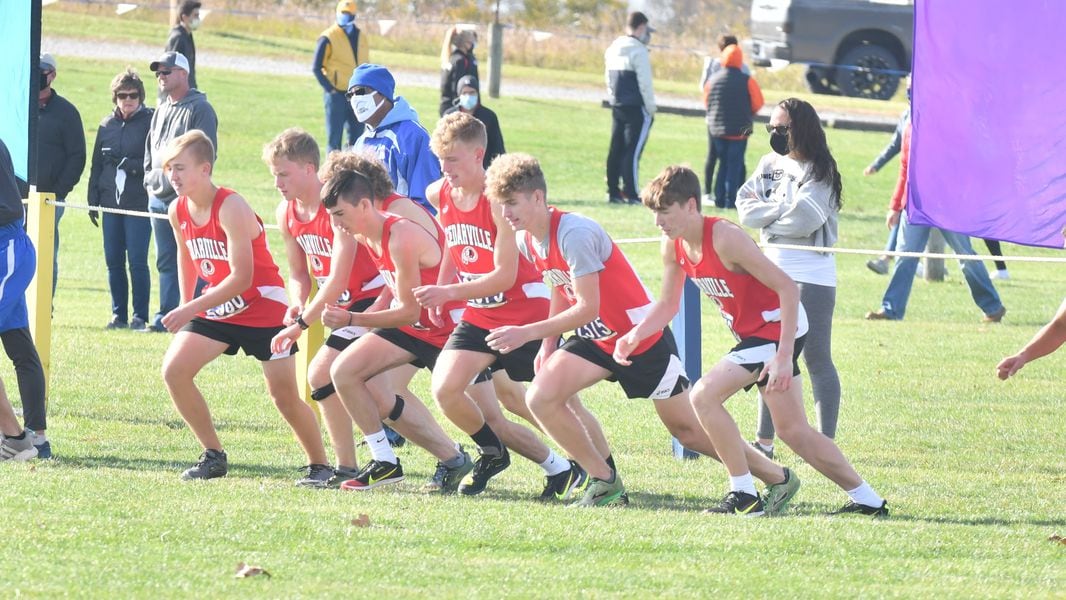 Cross Country Topranked Cedarville wins second striaght district title